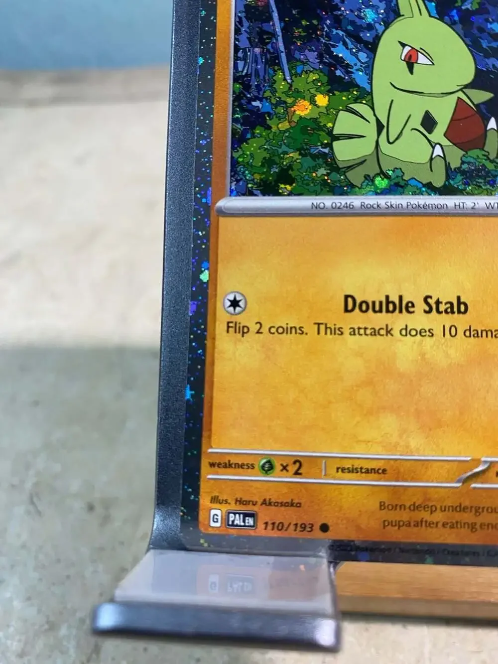 Larvitar 110/193 Reverse Holofoil - Pokemon Scarlet & Violet: Paldea Evolved